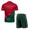 Original Trikotsatz Portugal Heimtrikot WM 2022 Für Kinder